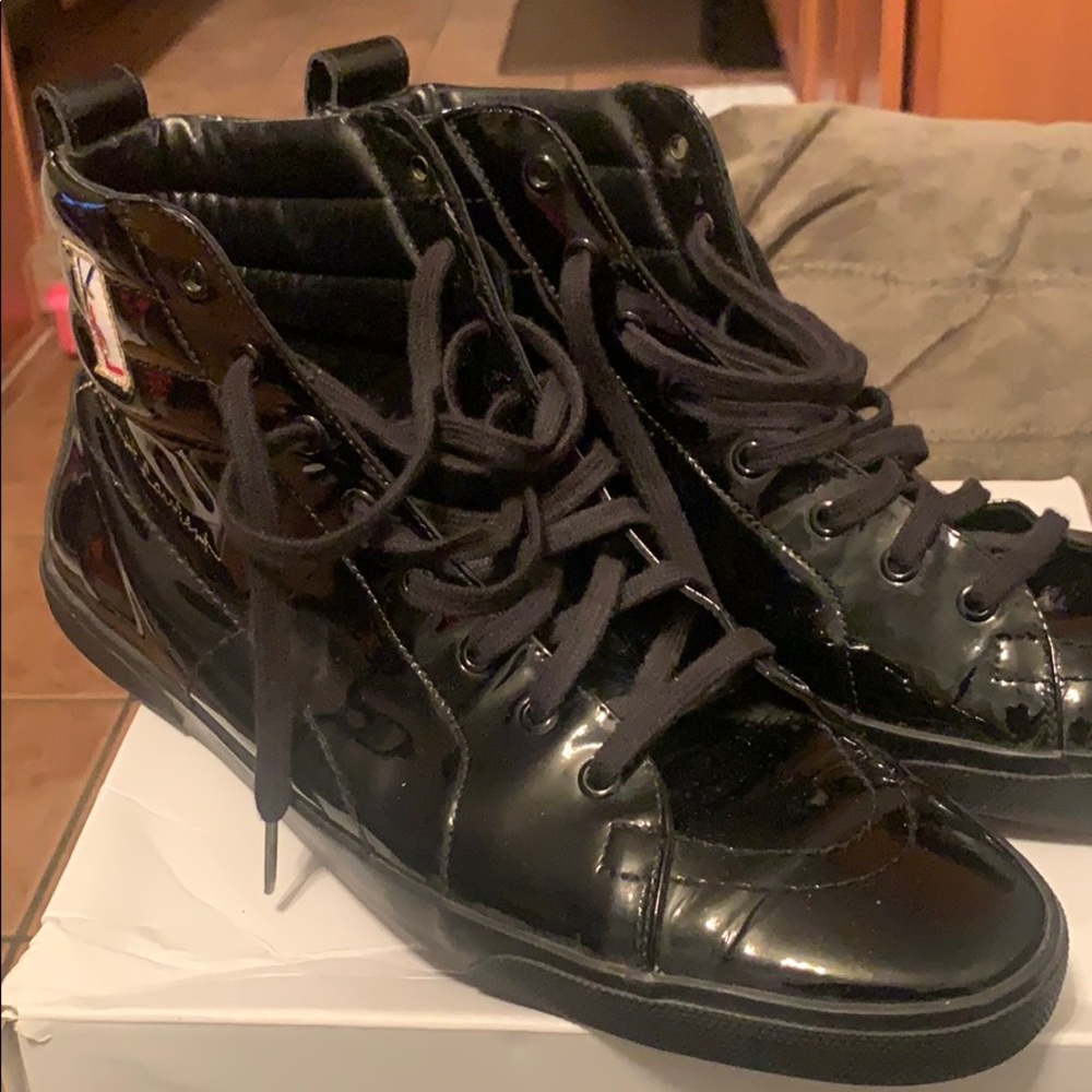 YSL Patent Sneaker